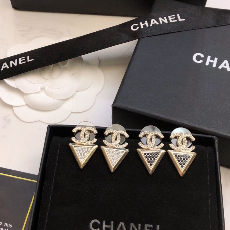 Ch*el earrings